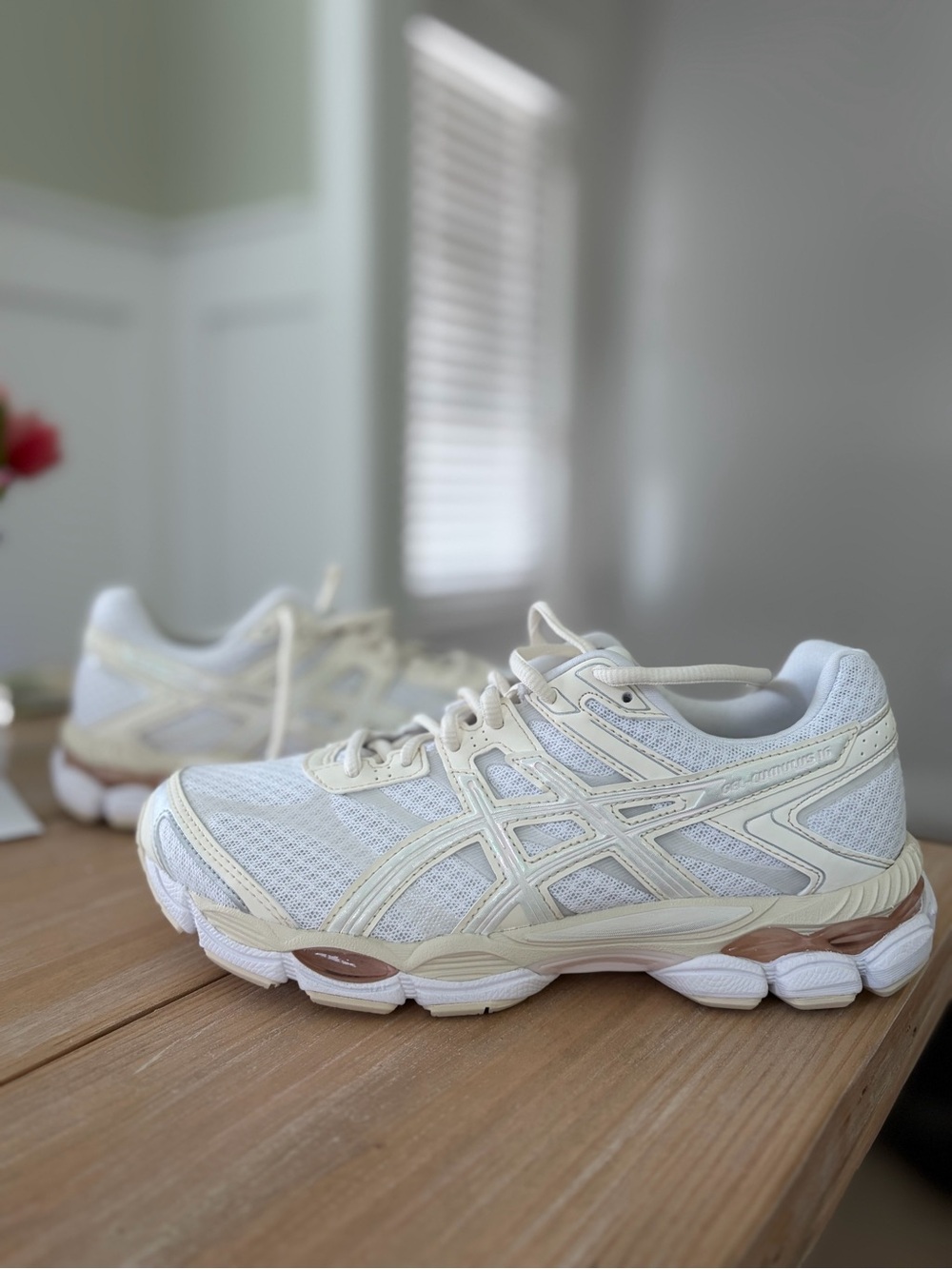 Asics Gel Cumulos 16-worn one time, perfect condition too small.